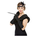 Costumes Australia Deluxe 20s Accessories Kit Black & Gold_1