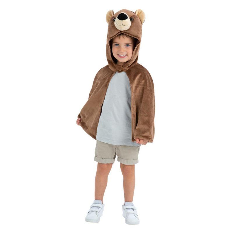 Costumes Australia Deluxe Bear Plush Cape Kids Child_1