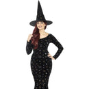 Costumes Australia Deluxe Black Magic Ouija Witch Costume Adult Black_1