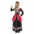 Costumes Australia Deluxe Day Of The Dead Girl Costume Adult Black_2
