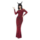 Costumes Australia Deluxe Devil Ladies Costume Red Dress_1