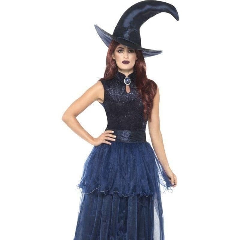 Costumes Australia Deluxe Midnight Witch Costume Adult Blue_1