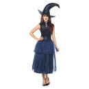 Costumes Australia Deluxe Midnight Witch Costume Blue Adult_1