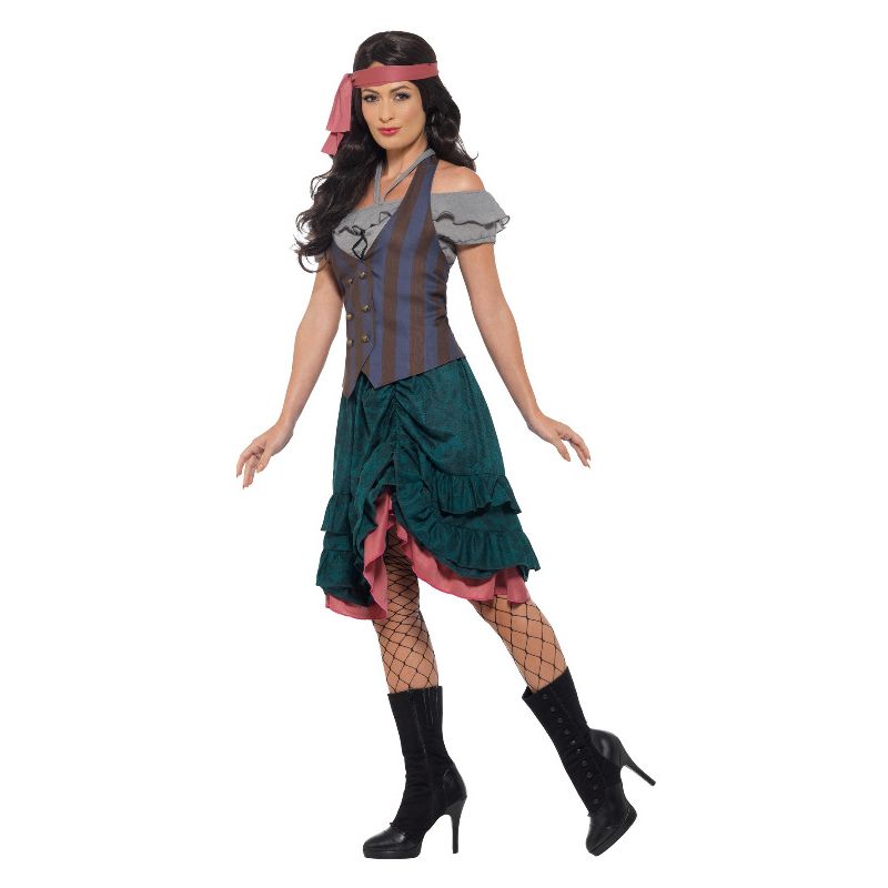 Costumes Australia Deluxe Pirate Wench Costume Multi-Coloured Adult_3