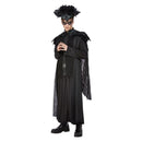 Costumes Australia Deluxe Raven King Costume Black_1