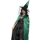 Costumes Australia Deluxe Reversible Witch Cape Adult Teal_1