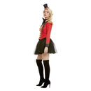 Costumes Australia Deluxe Ringmaster Lady Costume Adult Red_3