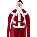 Costumes Australia Deluxe Santa Claus Costume With Trousers Adult Red_1