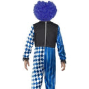 Costumes Australia Deluxe Sinister Clown Costume Kids White Blue_5