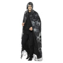 Costumes Australia Size Chart Deluxe Spellbound Decayed Cape Adult Black Green