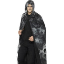 Costumes Australia Deluxe Spellbound Decayed Cape Adult Black Green_1