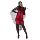 Costumes Australia Deluxe Vampire Flapper Costume Red_1