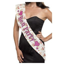 Costumes Australia Size Chart Deluxe Vintage Hen Party Sash Adult Pink