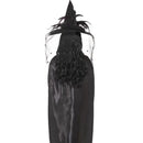 Costumes Australia Deluxe Witch Cape Adult Black_2