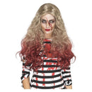 Costumes Australia Size Chart Deluxe Zombie Blood Drip Wig Adult Blonde Red
