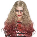 Costumes Australia Deluxe Zombie Blood Drip Wig Adult Blonde Red_1