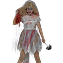 Costumes Australia Deluxe Zombie Bride Costume Adult Grey_1