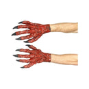 Costumes Australia Size Chart Devil Hands Latex Adult Red