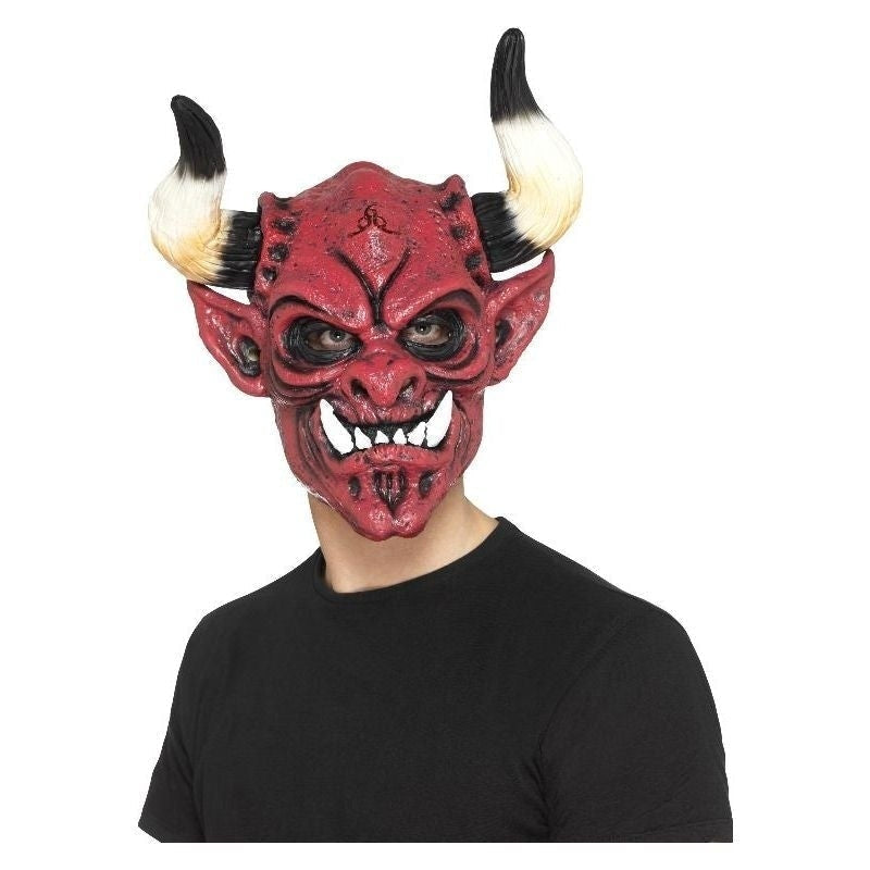 Costumes Australia Size Chart Devil Mask Foam Latex Adult Red