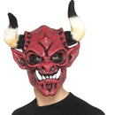 Costumes Australia Devil Mask Foam Latex Adult Red_1