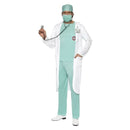 Costumes Australia Doctor Costume Adult White Blue_3