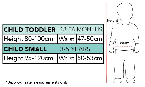 Costumes Australia Size Chart Emma Wiggle Costume Kids Yellow Dress