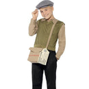 Costumes Australia Evacuee Boy Kit Kids Green Black_1