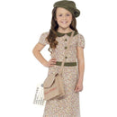 Costumes Australia Evacuee Girl Costume Kids Paisley Dress_1