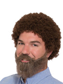 80's Man Wig, Beard & Moustache - Adult