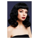 Costumes Australia Fever Bettie Wig With Short Fringe Adult Black 32cm_1
