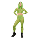 Costumes Australia Fever Cannabis Sheer Crop Top & Leggings_1