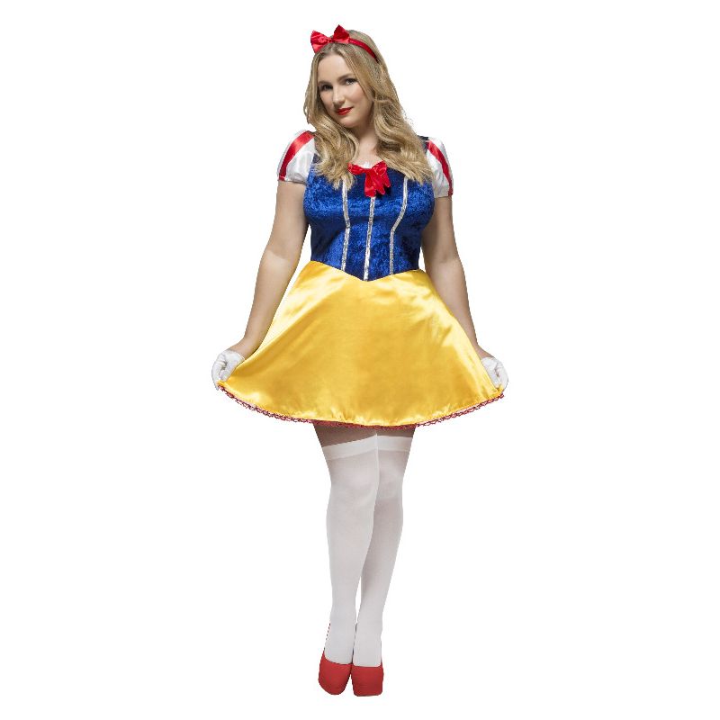 Costumes Australia Fever Curves Fairytale Costume Blue Adult_1