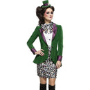 Costumes Australia Fever Eccentric Hatter Costume Adult Green_1