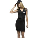 Costumes Australia Fever FBI Costume Adult Black_1