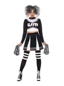 Costumes Australia Fever Gothic Cheerleader Costume Adult Black_1