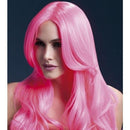 Costumes Australia Fever Khloe Wig Adult Neon Pink_1