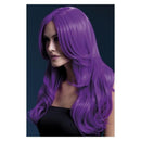 Costumes Australia Size Chart Fever Khloe Wig Adult Neon Purpl