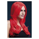 Costumes Australia Size Chart Fever Khloe Wig Adult Neon Red