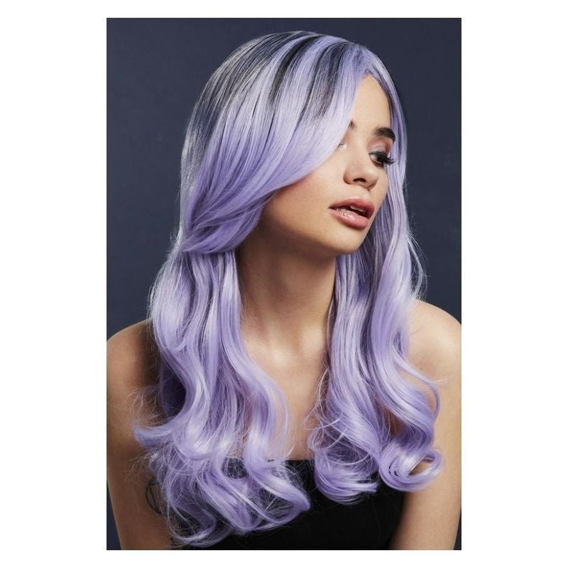 Costumes Australia Fever Khloe Wig True Blend Lilac_1