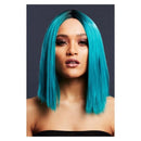 Costumes Australia Fever Kylie Wig Two Toned Blend Teal_1