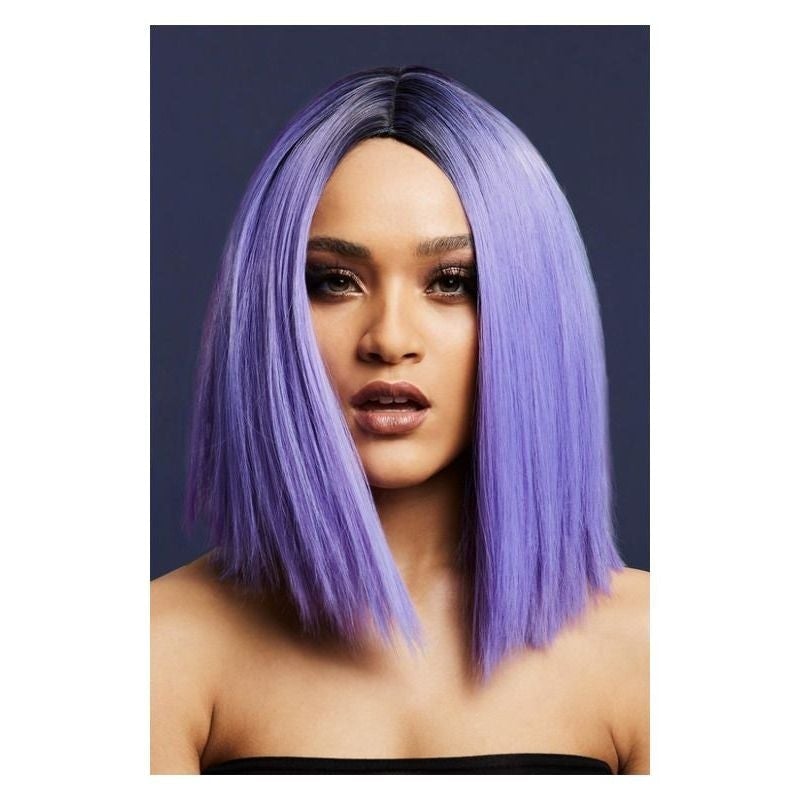 Costumes Australia Fever Kylie Wig Two Toned Blend Violet_1