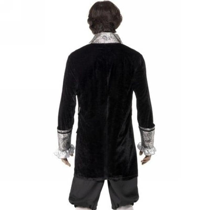 Costumes Australia Fever Male Baroque Vampire Costume Adult Black Silver_4