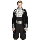 Costumes Australia Fever Male Baroque Vampire Costume Adult Black Silver_1