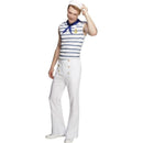 Costumes Australia Fever Male French Sailor Costume Adult White Blue_3