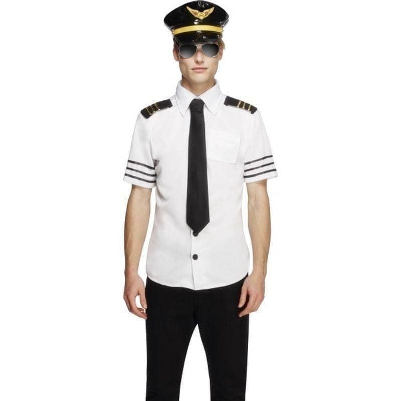 Costumes Australia Fever Mile High Costume Adult White Black_1