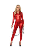 Costumes Australia Fever Miss Whiplash Costume Adult Red_1