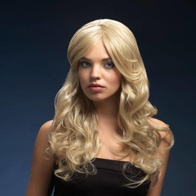 Costumes Australia Fever Nicole Wig Adult Dark Blonde_1
