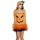 Costumes Australia Fever Pumpkin Costume Tutu Dress Adult Orange_1