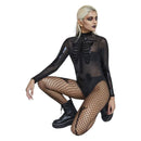 Costumes Australia Fever Sheer Skeleton Costume Black_1
