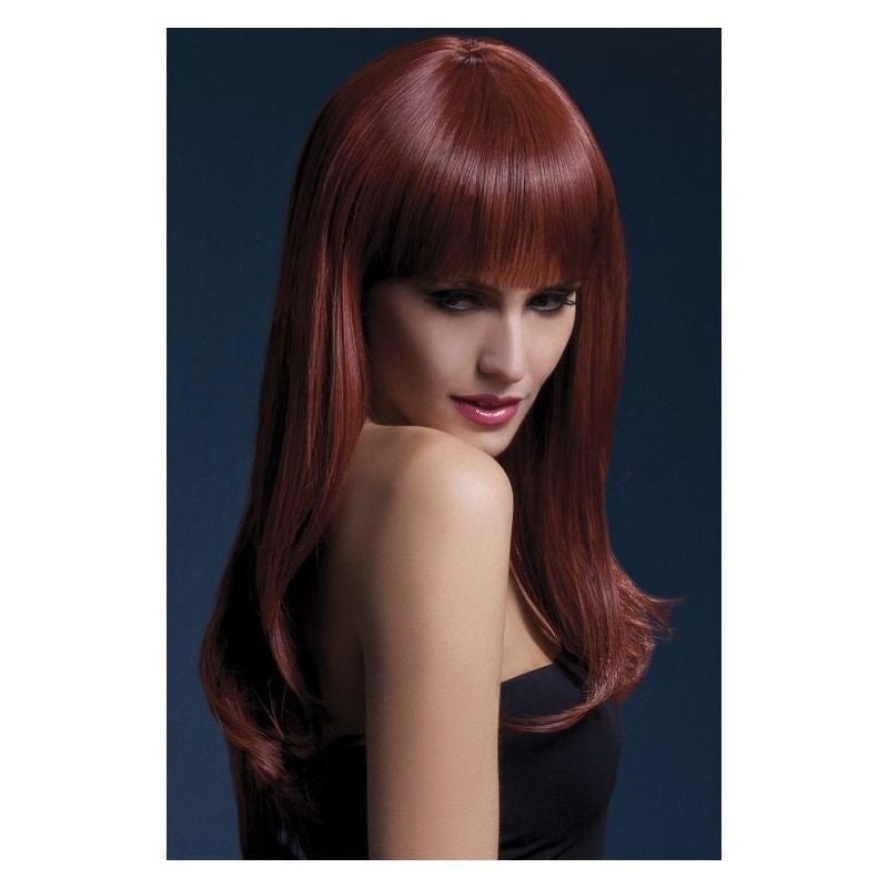 Costumes Australia Size Chart Fever Sienna Wig Adult Auburn